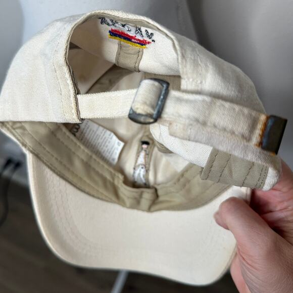 Kowu Ivory Colomian Embroidered Graphic Man Adjustable Cap - Picture 9 of 12